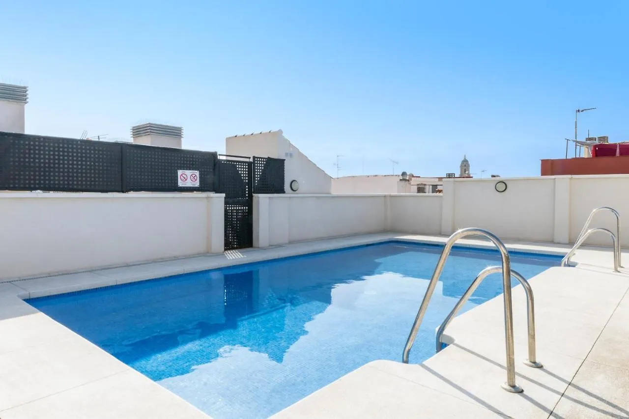 Malaga Suite Picasso With Swimming Pool And Parking In The Center!
